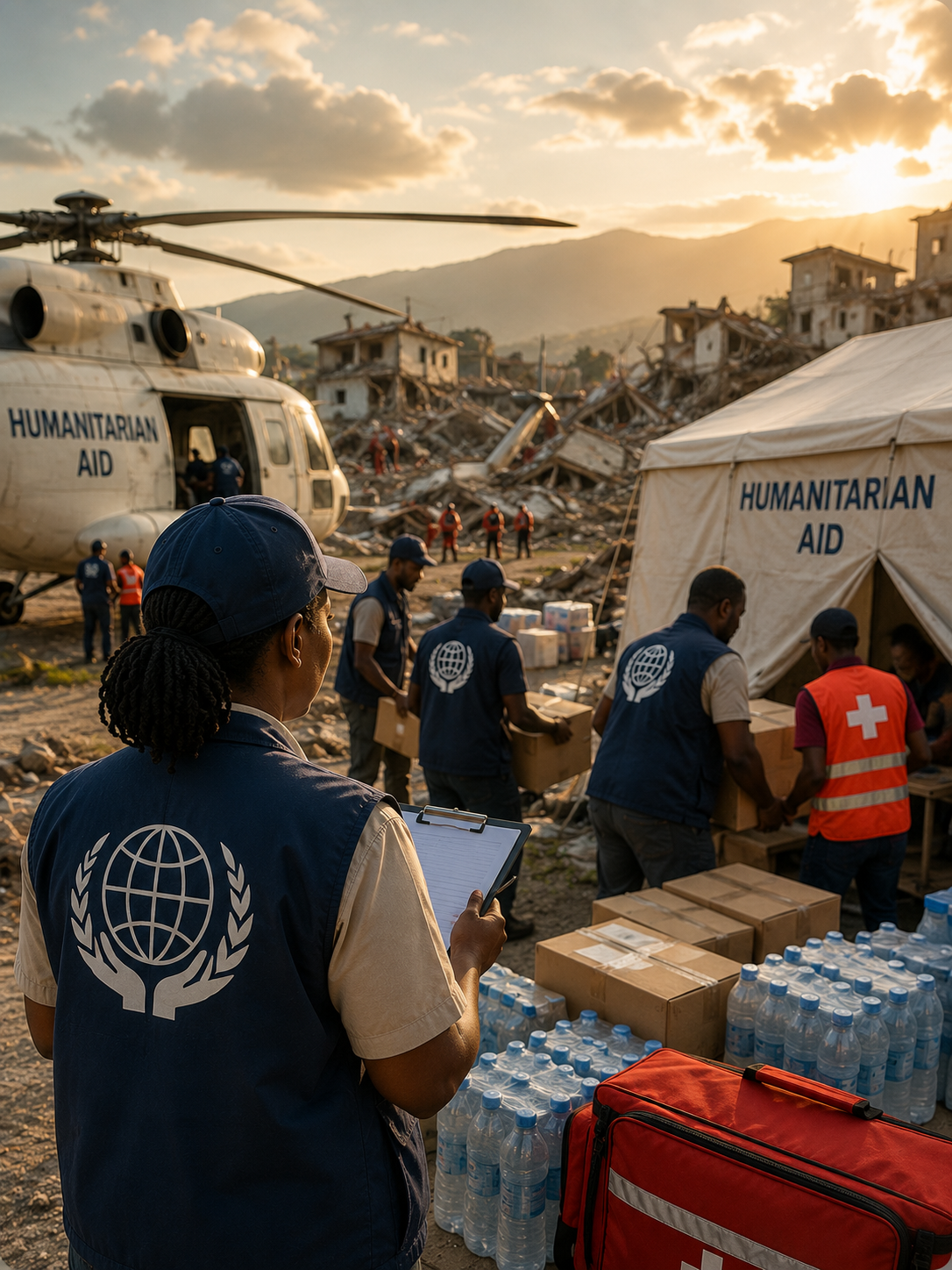 School of Humanitarian Action and Disaster Response (HDR) poster