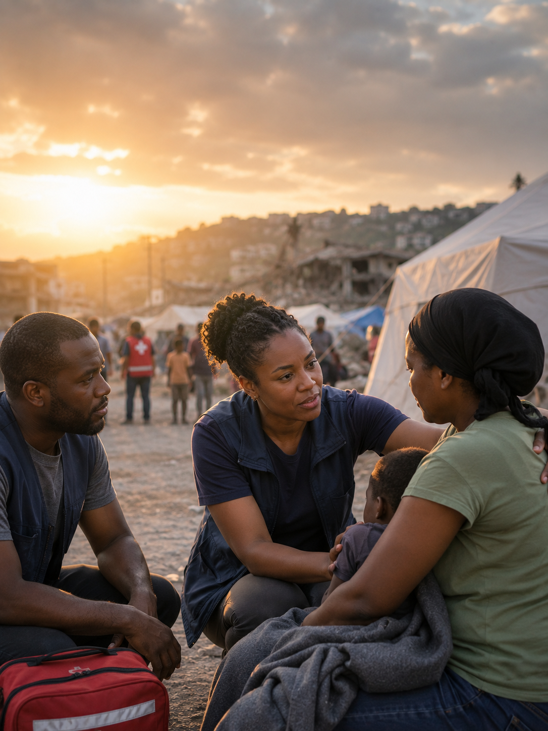 Social Work in Disaster and Conflict poster